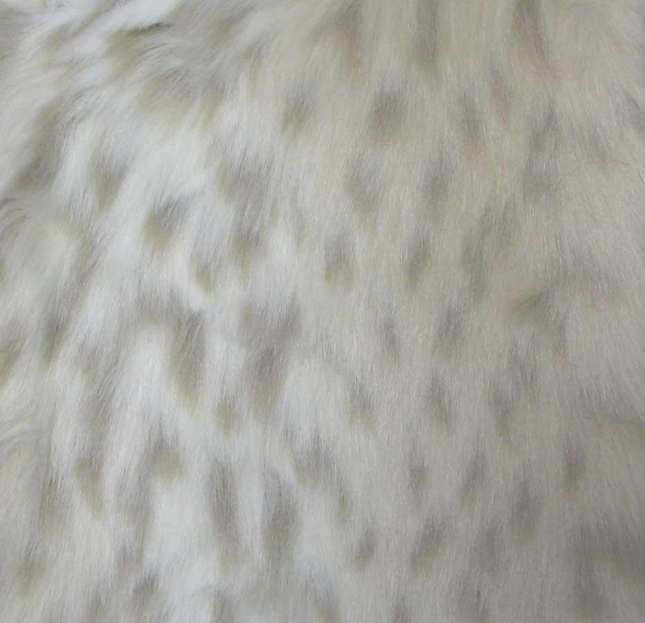 Shannon Fabrics Snow Leopard Fur Fabric
